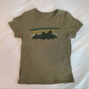 Green Patagonia Tee Shirt